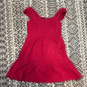 Red Dress, Old Navy